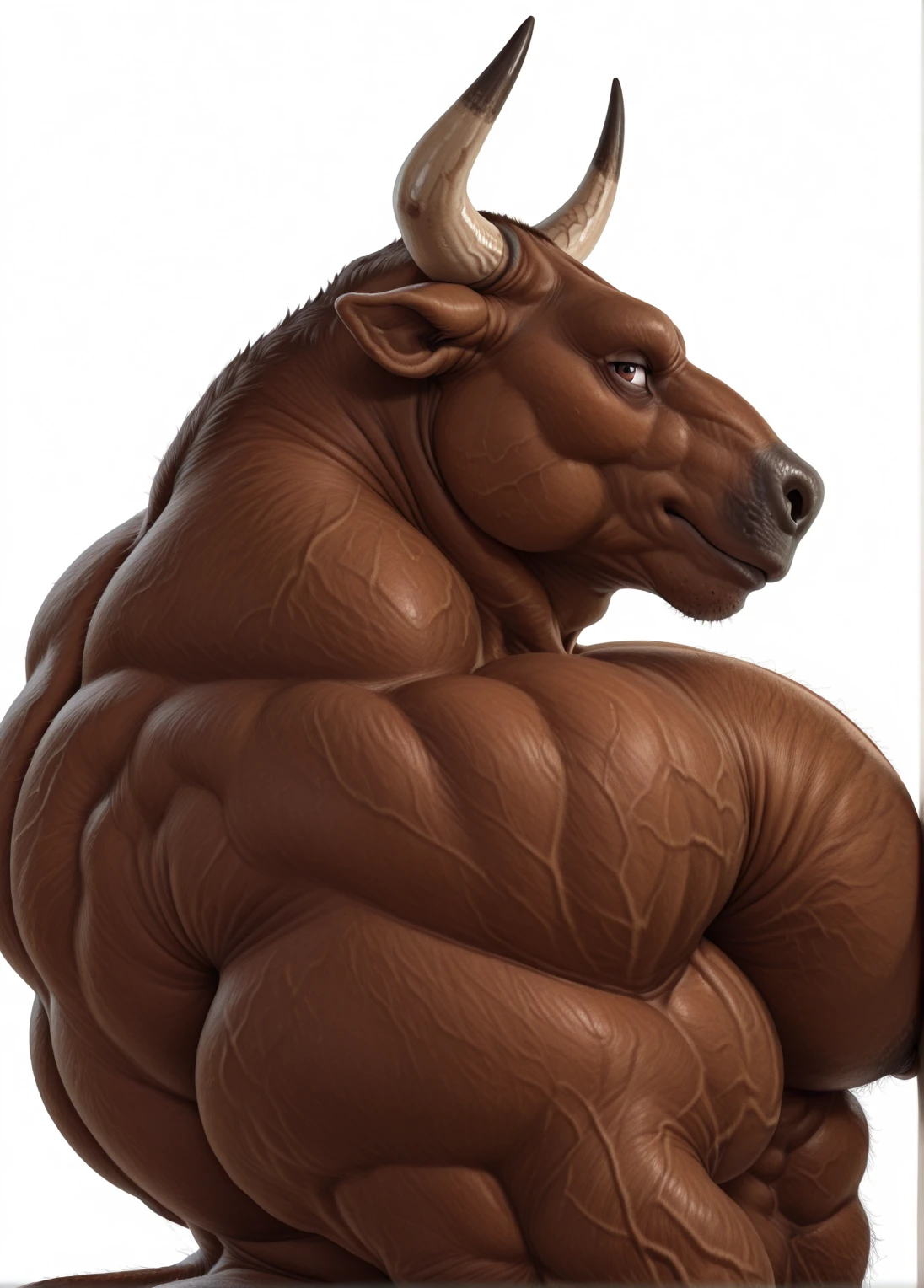 Bara,muscular,anthro,bigass,nobadfingers,nobadhands,flexing,simplebackground,bigpecs,hippopotamus,ultrahd10kquality.
