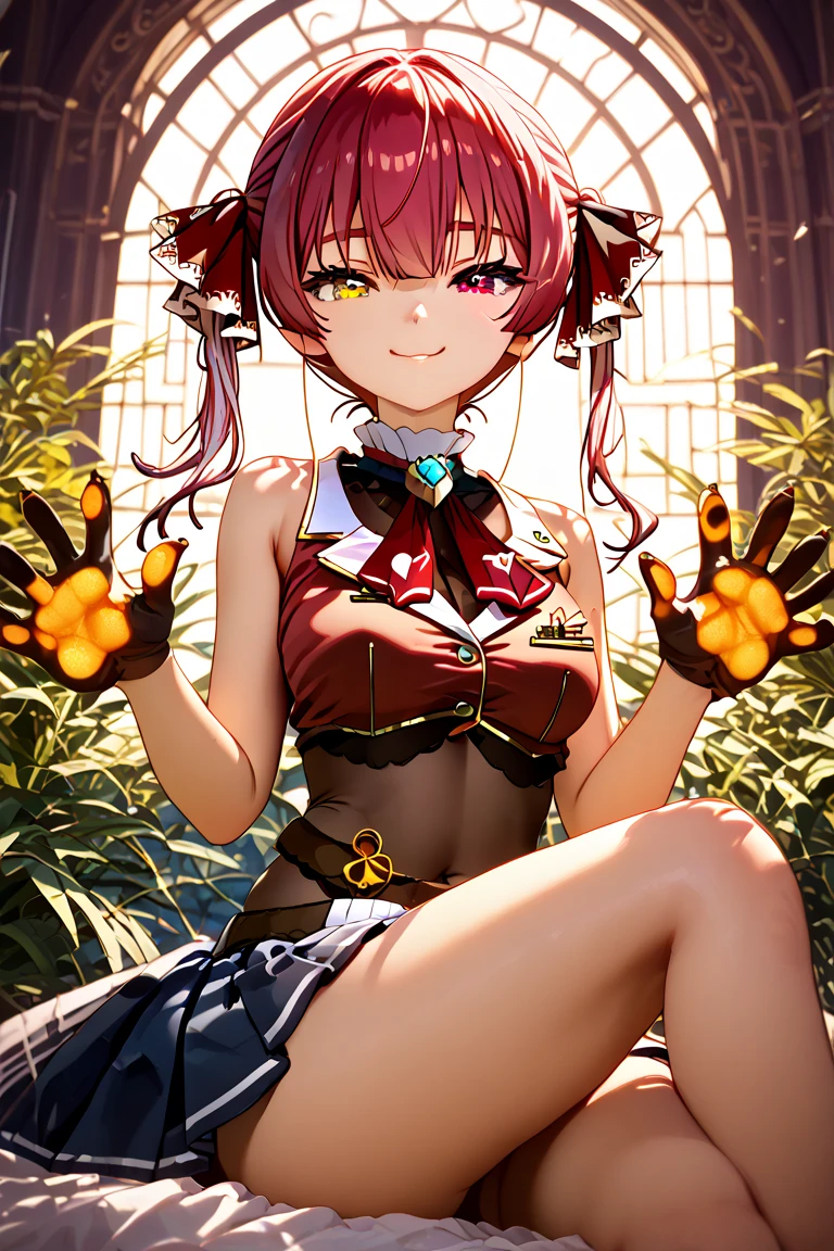 
What if the ultimate evolved full dive RPG is more of a crap game than reality?、sadistic、Misa Lisa、small breasts、flat chest、full body shot、red long hair、pig tail、detailed face、green eyes、smile、black bra with string、Open Hot Pants、sharp teeth、tongue out、An NPC girl who serves as an inquisitor in Ted&#39;s town.。Innocently at the end of the sentence「Sum」He has a habit of saying things like that, but he has extreme sadism.。Hiro, who was imprisoned for killing his best friend, was frightened by Martin&#39;s spirit and ran into him when he ran into him.。After Hiro was released from prison, he was taken to the torture chamber.、There, they tried to torture Hiro by chaining him up and cutting off his limbisa Lisaの言うところでは「If you can survive amputation、proven innocent」、Naturally, Hiro is scared.、I peed my pants。 The torture was carried out by Tesla, the captain of the town guard.、By proving Hiro&#39;s innocence、I released him、おもらししたヒロを気にいったMisa Lisaは陰ながら(based on his scent)chase him、In the hut where Hiro lives、「Hell&#39;s Fruit Knife User(hell&#39;s fruit slicer)」Confronting Alicia, who goes by the nickname、It was an evenly matched battle.。