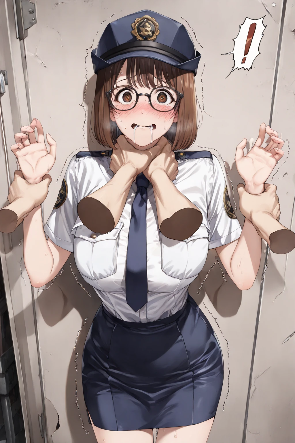 {{ogiwara sayu, shave. Hirou Socite Joshi Kosei.}},[[intimidation]], 1男孩、女の子1人, Kidnappers and hostages, 1 boy, faceless male on face, flat , {{{{Standing behind her}}}}, {{Boy holds a pistol}}, {{Boy shows off his pistol}}, {{{{Point a gun at her head}}}}, {{{{pistol}}}}, , 1 girl, , Tape gagging, Bondage, , , Navel, , {{{{arms behind back}}}}, {{{{sit a chair}}}}, {{Terrible}}, {{Pale face}}, {{Scared}}, Eyes of the Sky, tear, Blood, Younger, Pink shiny hair, Long hair, Pink eyes, , Indoor, Basement, Chair, Facing the front, Cowboy Shot, Solo Focus, from the outside, Perfect , Convoluted, (Highly detailed),