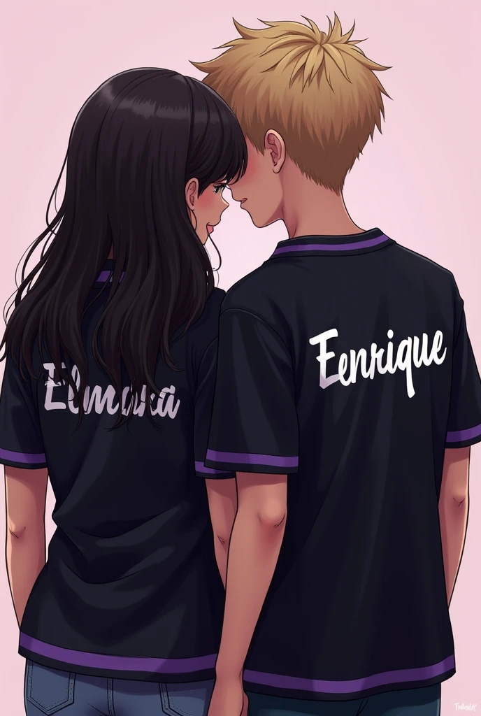 Women and men express their love.