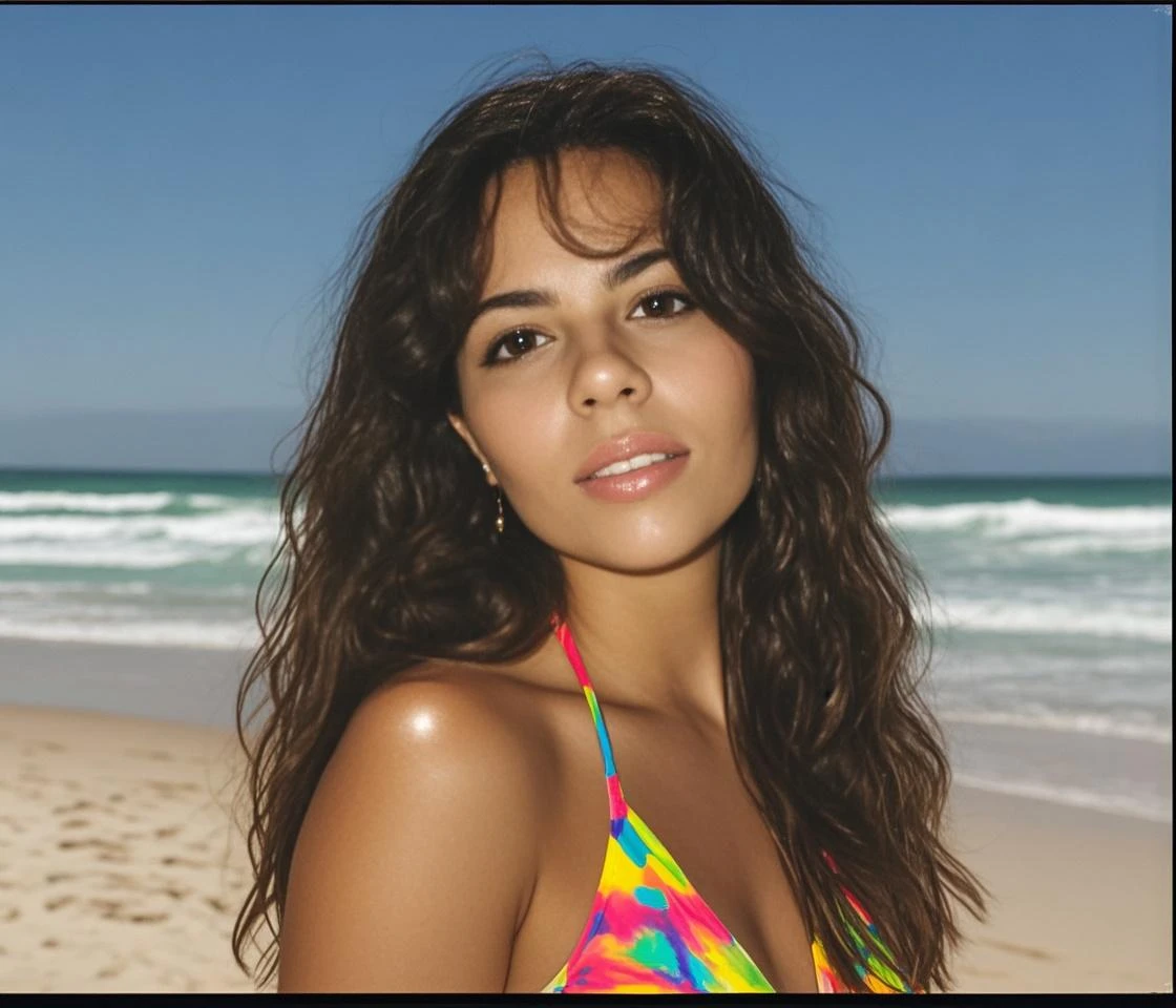 <lora:danielleFishel1.2:0.6> a photo of "Danielle Fishel" , on a beach with the ocean in the background, with a serious look on her face