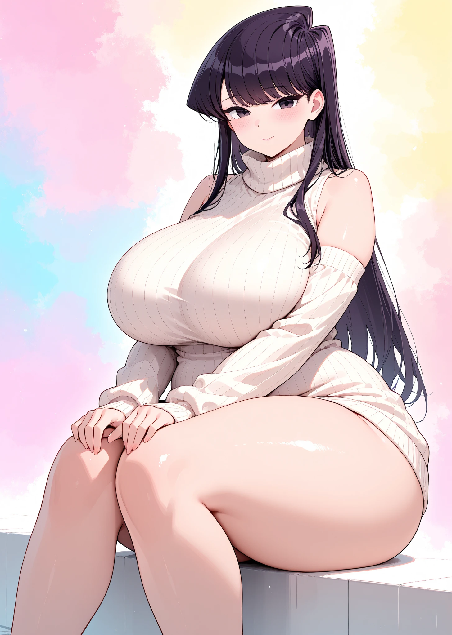  an enchanting woman,Wearing white bra, butt toward viewer, screaming, excitement, gigantic bulging diaper, huge diaper, diaper growing bigger and bigger, holding her growing diaper, diaper puffing up like a balloon about to explode, diaper so fat and full and lumpy, diaper massive,  diaper filling up whole screen, sitting on giant puffy diaper like a cloud, loving her giant diaper inflating to 100 times normal size