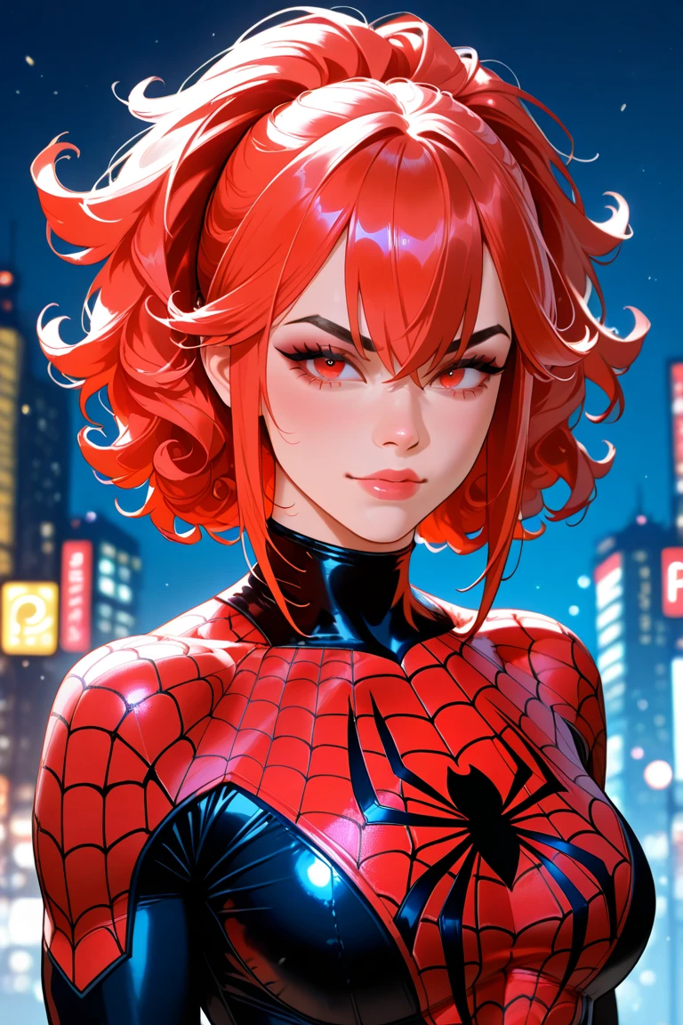 Sonic Girl, with Spider Girl outfit and body