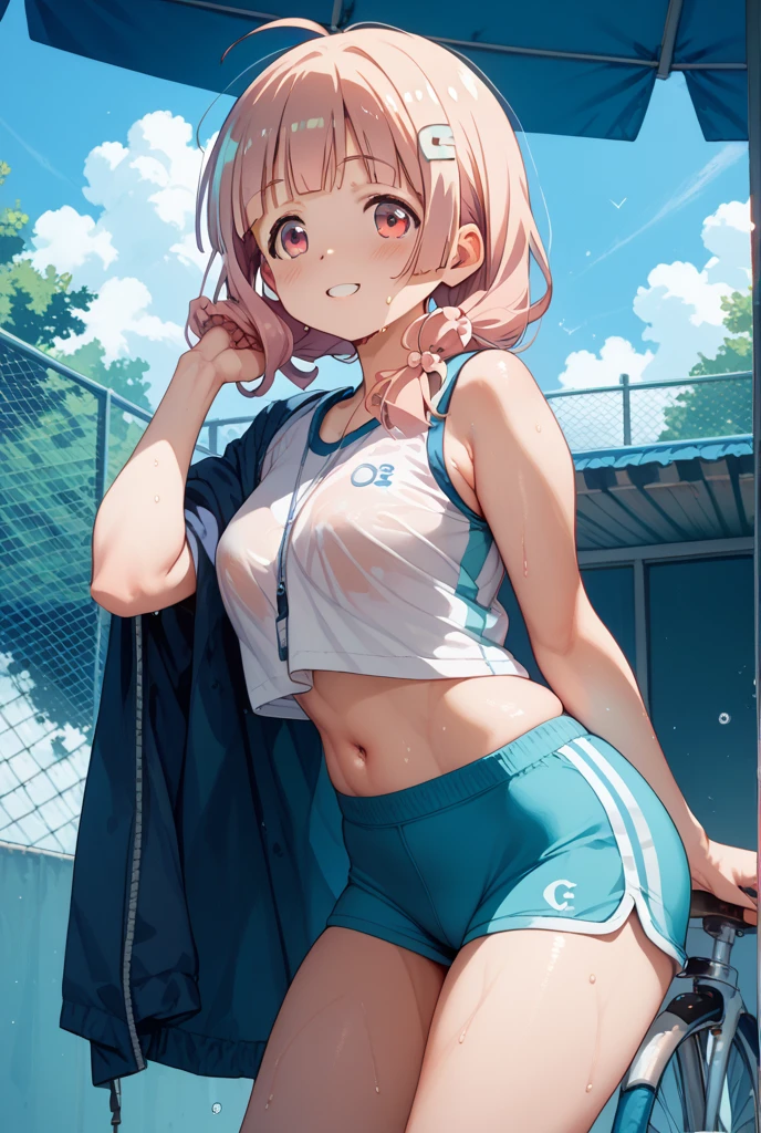 、High resolution、Full HD、8K quality、、、droopy eyes、紺色のschool swimwear、Pussy、eye highlights、lively eyes、clear eyes、beautiful eyes、、、school swimsuit、school swimwear、nipple、Pussy、blush、show off、open your legs、spread legan streak、Tsurupeta、shaved pussy、In the park、orgasm、orgasmを我慢する
