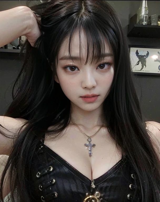 (8K, Photorealistic, RAW photograph, Superior image quality: 1.4), mature woman、chest neckline:1.2、super detailed face、Eye of detail、double eyelid、Bring your chest together、sharp focus:1.2、beautfull woman:1.4、chestnut hair、maximum quality、Masterpiece artwork、超High resolution、Highly detailed and professional lighting smile、Loose and light knits、Shoulder out、苗条、serious facial expression、long hair 、Fatal position, piercing look, very sexy, dangerous look, slanted eyes, linda, (Best quality, 8K, Masterpiece :1.3), (realistic, photorealistic: 1.37), (1girl), (Pretty woman in her 20s), (slim), (emphasizing slender abs :1.3), (Japanese), (loose white shirt, tight jean shorts that accentuate her big buttocks), (random pose), (wet body), (long hair, random hairstyle), (large breasts :1.3), (outdoors), (Ultra-detailed face), (Detailed eyes), (Double eyelids), (eyeshadow intensifying), (many eyelashes), (long legs), (professional lighting), (photon mapping), (radiosity), (looking directly at viewer)