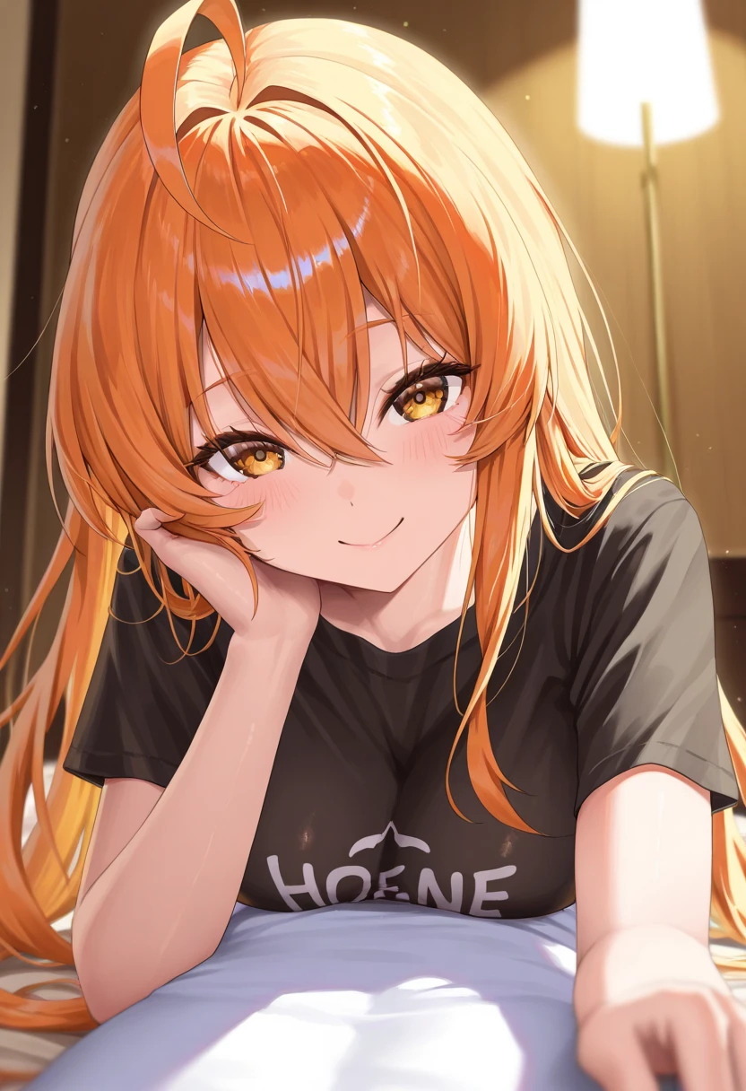 girl, BROWN SKIN, orange eyes, Orange hair, shoulder length hair, straight hair, shiny hair, silky and straight hair, sitting in front, man pose, black pantaloon, White T-shirt, brown jacket,small breasts
