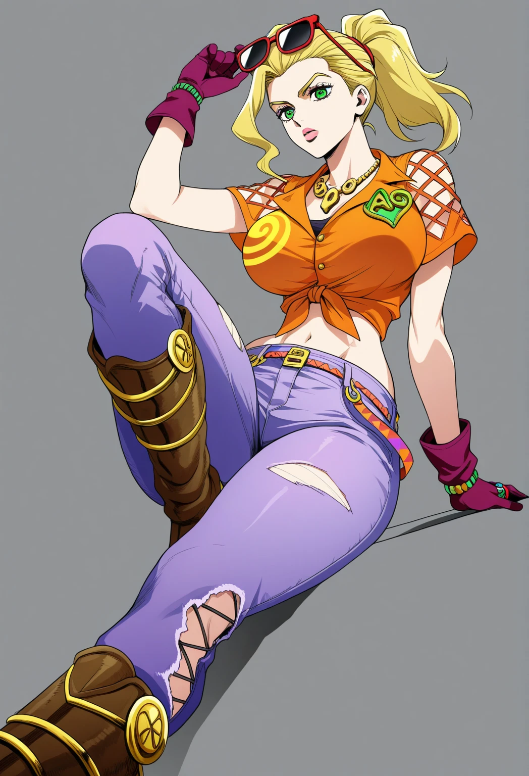 European and American cartoon characters, design de personagem original, look sexy , 1 girl, standing alone, jewelery, bonnet, earrings, pants, ha, へそ, shoe, tummy, long hair, breast out, hand on hip, White background, esperança earrings, tribunal superior, simple background, tennis, pink hair, big breast out, regatta, pink hair, baggy pants, necklase,huge huge penis, Show Penis, Show Penis enorme e cheio, big panties showing, long penis, huge huge penis, huge huge balls, big balls, bare penis, large legs, mulher alta manly, manly massivo penis manly woman, 30years, manly massivo , strong and virile breasts, manly, manly, manly pênis forte, 36cm penis, penis xxl