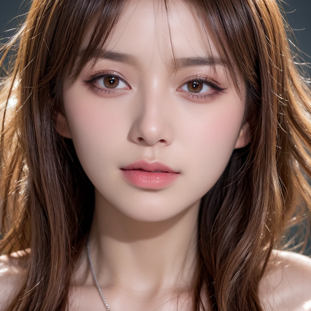 Ukrainian woman photos. Suitable for face. 25 years old, Pointed chin, RAW photos, masterpiece, Very detailed photos, Digital SLR Camera, Realistic 3.9, Ultra-high resolution, Top quality, Pink lips, Perfect makeup, Large target, Bright green eyes, White