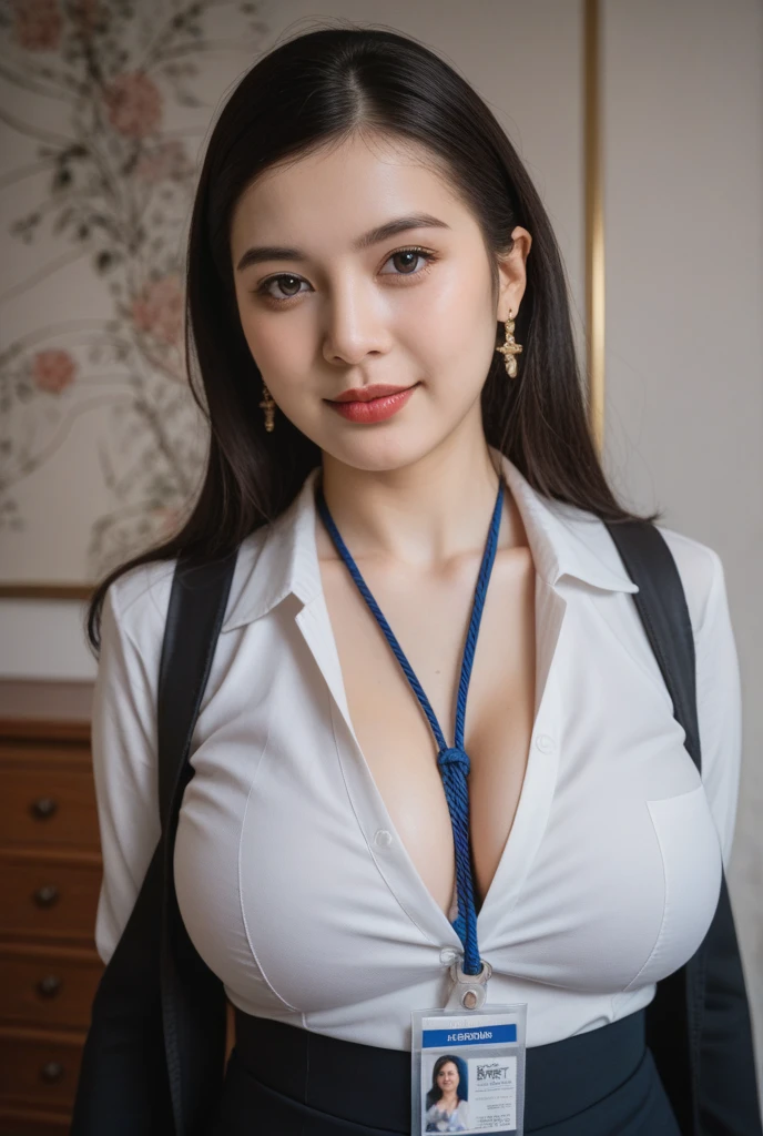 ((midnight, Need, 8K, tmasterpiece:1.3)), A whole body, Long legs, Focalors:1.2, Plump body,perfect figure beautiful woman:1.4,((Dark brown hair, huge tit:1.2 )), (low chest,deep v big breasts, Silk stockings,shift dresses,Striped dress), ((In church,crosses)), crowd of,Highly detailed facial and skin texture, There are a lot of people,A detailed eye, 二重まぶた,largeeyes,adolable,teens girl,crisp breasts,Smile with,Bigger breasts, Wavy hair,crisp breasts,Rose flower,Get wet,Sweat profusely,Red lips,Hot dance,Large bust,huge tit,Wear earrings,wearing a choker,Wear a bracelet,Noble beauty,Beautiful breasts,Full Tits,White skin,Hot,Charming,eye shadows,seductiv,Hot beauty,Raised sexy,'s,gigantic cleavage breasts,self-shot,Selfie angle,wears glasses