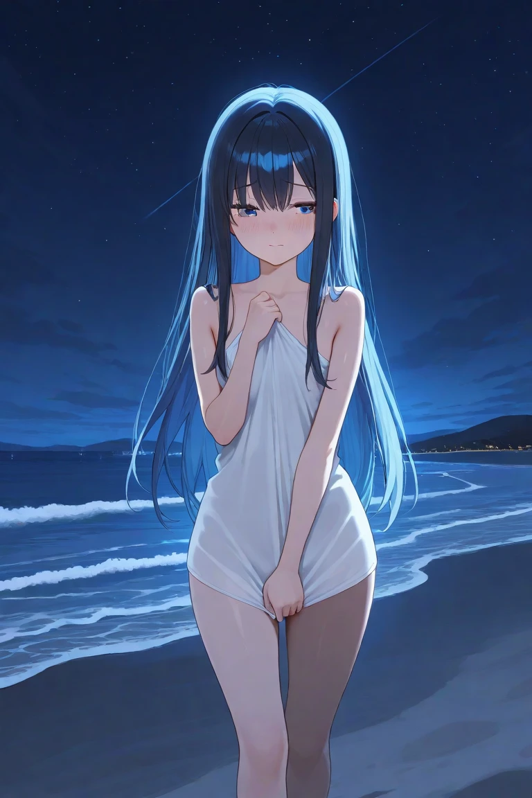 (masterpiece、top-quality:1.5、a high chroma:1.5、ultra-detailliert、high-resolution illustrations:1.5、Ultra-high-definition CG、8k size wallpaper、offcial art)、(virgin killer sweater,Cleavage cutouts)、 Medium chest
,from behind,Cowboy Shot、girl, cloud, Colorful, masutepiece, galaxies background