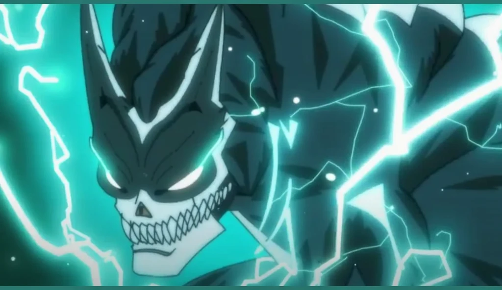 score_9,score_8_up, score_7_up, source_anime, BREAK
outdoors, 
kafkakaiju, 1boy, solo,glowing, glowing eyes, horns, sharp teeth, armor, aqua eyes, muscular male, looking at viewer, neon trim, black sclera, standing, claws, spikes,  
anime screencap, anime coloring, official art, muscular, lobo, the second, large pectorals, venous muscles, Huge muscles, flexing, wearing speedo, smilin