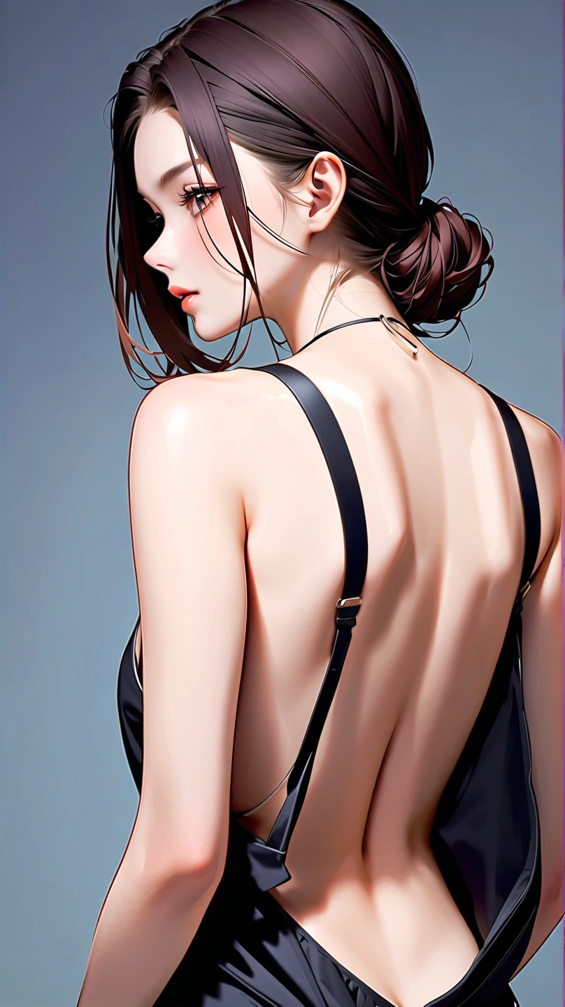 1 cabelo branco bonito fraco, corpo marcado, deitado em um quarto quebrado cheio de sangue, realistic fantasy rendering, super realista 8k octano foto, cores frias, deitado de lado, frente, back, perfect body proportions, Perfect appearance, realismo