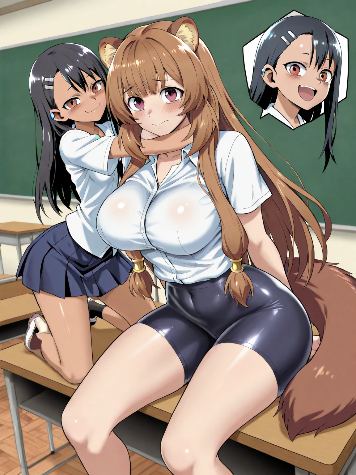 Multiple penises,Slender and sexy woman,Cum in mouth,deep throat ,Black thigh-high boots,Beige jean shorts,in the train,Molester,Multiple men,Put your hands behind your back,rape,Sex,Creampie,ponytail,A lot of semen,Multiple used condoms on clothing,profile,
