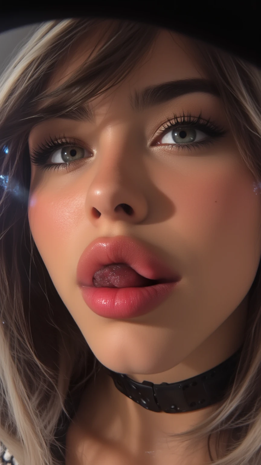 Girl make ahegao
