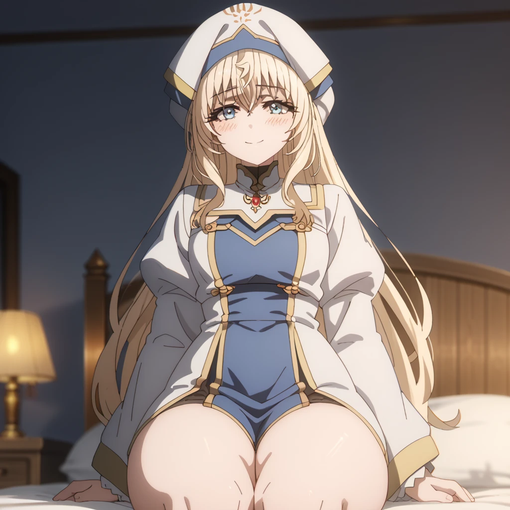 Girl, smile, red lips, big nose, big tits, big , long hair, yellow hair colors, fair skin, big body, big ass, big butt, white latex bra colors, white latex pant colors, white latex stocking colors, beautiful girl, sexy gir, sexy pose, realistic pose girl, in room pose, gaze looking at the camera, anime com cabelo loiro longo e uma jaqueta vermelha, anime loira com cabelo longo,Mary Saotome, do anime chamada Lucy, anime melhor garota, personagem de anime feminino, Retrato anime de Shiina Ringo, uma garota de anime, close up de uma jovem garota de anime, Ilya Kuvshinov com cabelo longo, cara de anime perfeita, bonita do anime high school