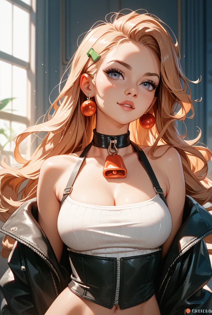 Jinx, Fleshy thighs, Instagram pose，Dynamic angle, Show armpits, ((Uniform)), Nipples, C cup, Happy expression, (Entire body image:1.5), (8K, Best quality, A high resolution:1.35), (RAW photo:1.2), (Photorealistic:1.37), (Masterpiece: 1.25), Dramatic lighting, Photon maping, Symmetry, Complexity, Elegance, (1 girl), Large of breast, Long eyelashes, Detailed eyelashes, Eye shadows, Glowing eyes, ((Natural makeup, Clear facial features)), ((Curvy build, Showing stomach)), ((Fine detailed beautiful eyes: 1.2)), Bad girl, Erotic, (( Classroom background, Night))