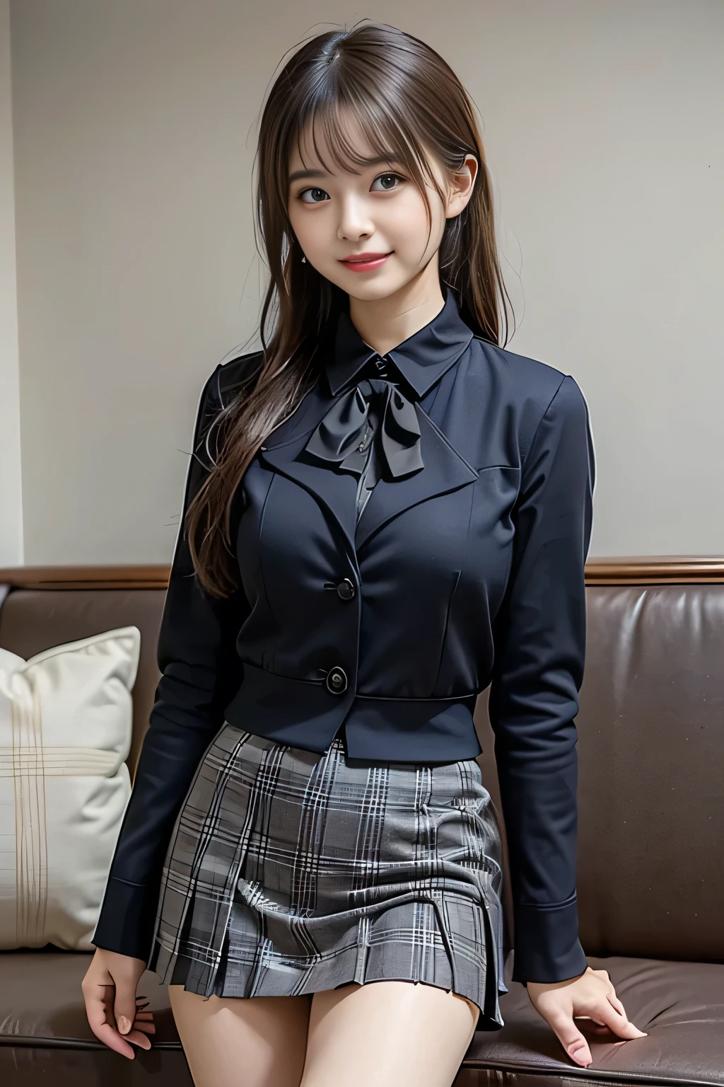 最high quality, masterpiece, 32K、Very detailed、Realistic、1 girl, Japanese women、uniformのコスチューム、Futuristic sexy costume, upscale、uniform、アメリカ陸軍のuniform帽子、uniform、Class seal、uniformの帽子をかぶっている(military uniform hat), Cute Face, (photo Actual:1.3),Edge lighting, (Skin with attention to detail:1.2), 8k超High resolution, Single-lens reflex camera, high quality, High resolution, 4K, 8k, Optimal ratio of four fingers to one thumb, (Actual:1.3), cute 1 girl, Realistic、Super Realistic、32K、Very detailed、masterpiece, 最high quality, beautiful girl, beauty、Gorgeous girl, Big Breasts, Big Ass, Tight waist, Spread your legs, Plenty of facial detail, City of the Future, Very detailedな, High resolution, masterpiece, high quality, High resolution, 