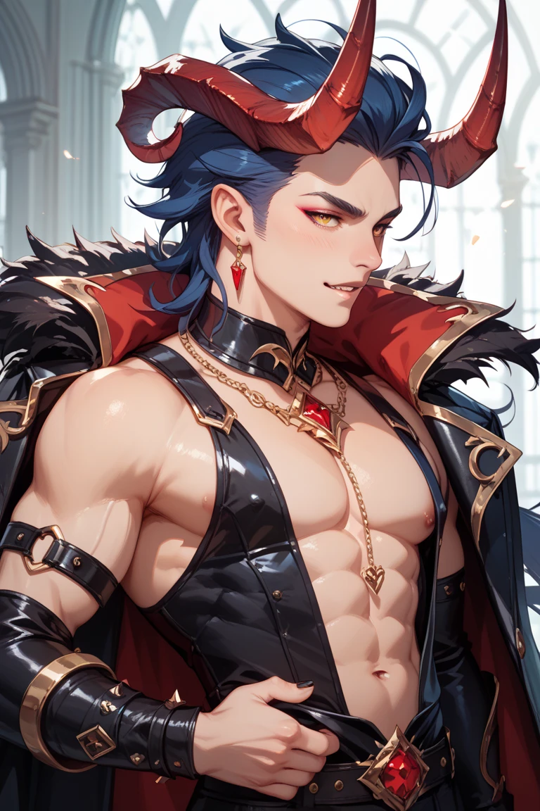 ((Masterpiece, Highest quality)), Detailed face, dramatic lighting, dark colors and atmosphere, full body, Full of details, frontal body view, back body view, Highly detailed, Depth, Many parts, Muscle boy with short black hair,handsome man, mercenary, man tall, pectoral muscles, abs, seducing, beckoning
