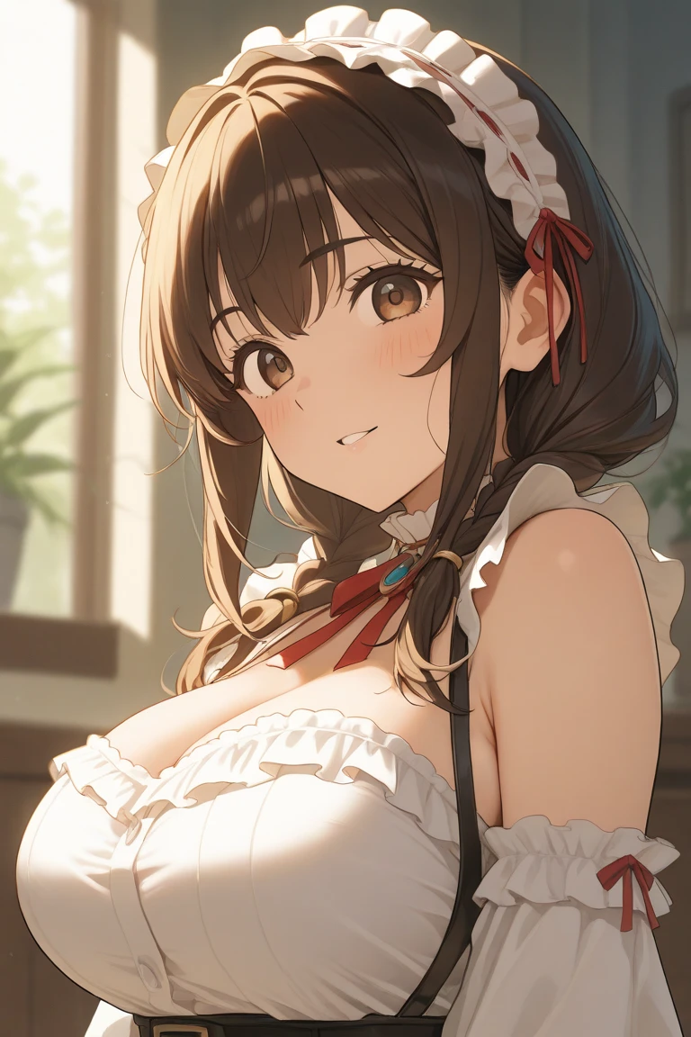 Reimu Hakurei, (Brown eyes:1.5), Brown Hair, bow, hair bow, Hair Tube, Long Hair, red bow, Side Lock,Bed、
Blake Ascot, (((Cute white bra、Cute white panties)))、Cleavage、Sexy pose、On the bed、On all fours、Butt Lift、Low Angle、Low position、Looking down at the camera、look up、
BREAK Watch Viewers,blush、Surprise face、
Outdoor rest, shrine,Cowboy Shot,Smile Break (masterpiece:1.2), Highest quality, High resolution, unity 8k wallpaper, (figure:0.8), (Beautiful attention to detail), Highly detailed face, Perfect lighting, Highly detailed CG, (Perfect hands, Perfect Anatomy),Dynamic pose,