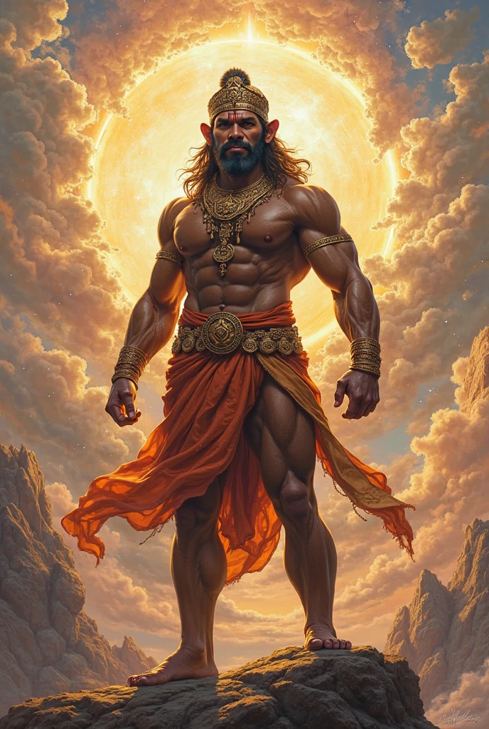 Lord Hanuman full HD and full body image.
