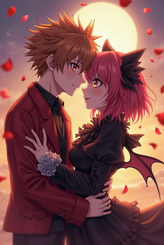 Anime couple sitting on a couch in front of a wall, Anime de Sete Pecados Capitais, Parte Brando, sentado em um trono dourado, alta resolução, em jojo\A Aventura Bizarra, Deu, sete pecados capitais, sentado no trono obsidiano, 8k!!, Res:, 8k!, puce and vermillion, Dia de Joana, menacingly!!!