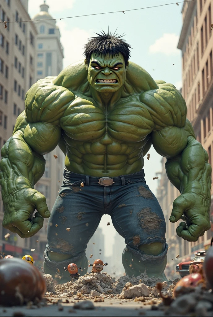 Arnold Schwarzenegger as hulk