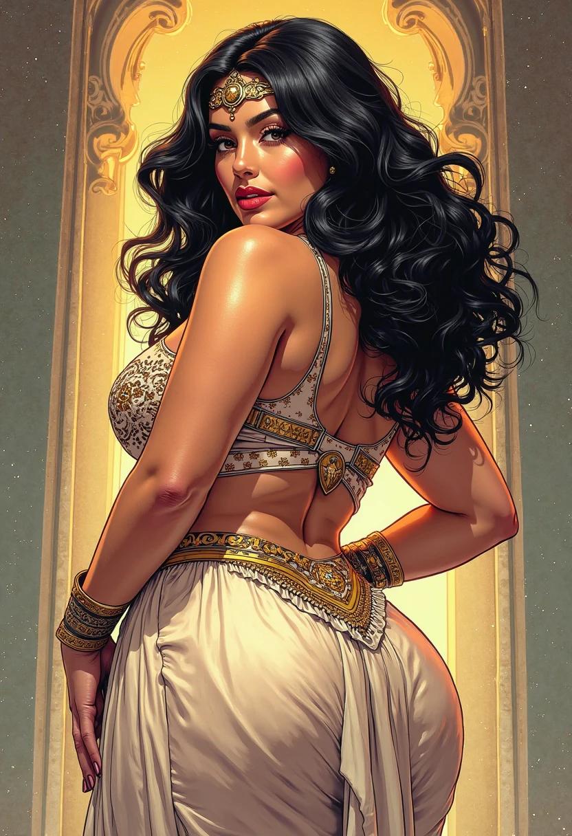 shahrukh khan (fully clothed) in a royal sherwani kissing and grabbing the ass of a beautiful cute naked fair Indian princess lkjhgf (adorned in vibrant jewelry and naked) while sleeping with her on bed, hourglass figure , curvy, swooping breasts, deep fleshy navel, hairy pussy, wide hips, thick muscular thighs, perfect round ass