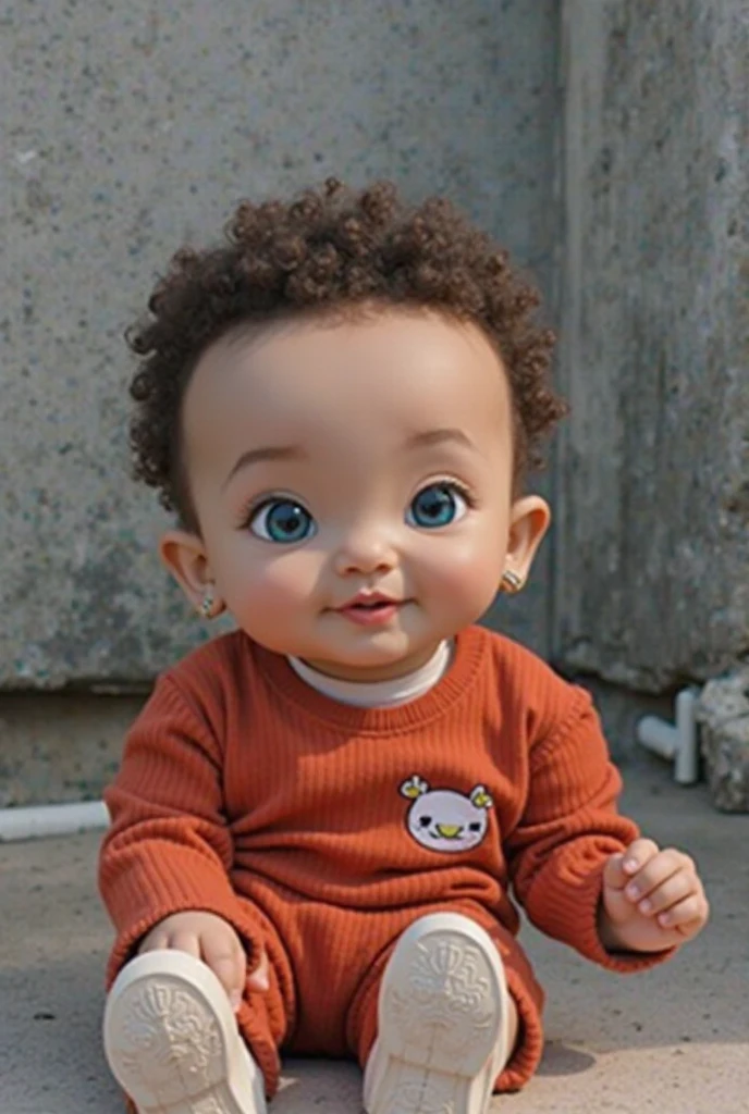 Combination of the phoof teddy bear and the Chucky doll