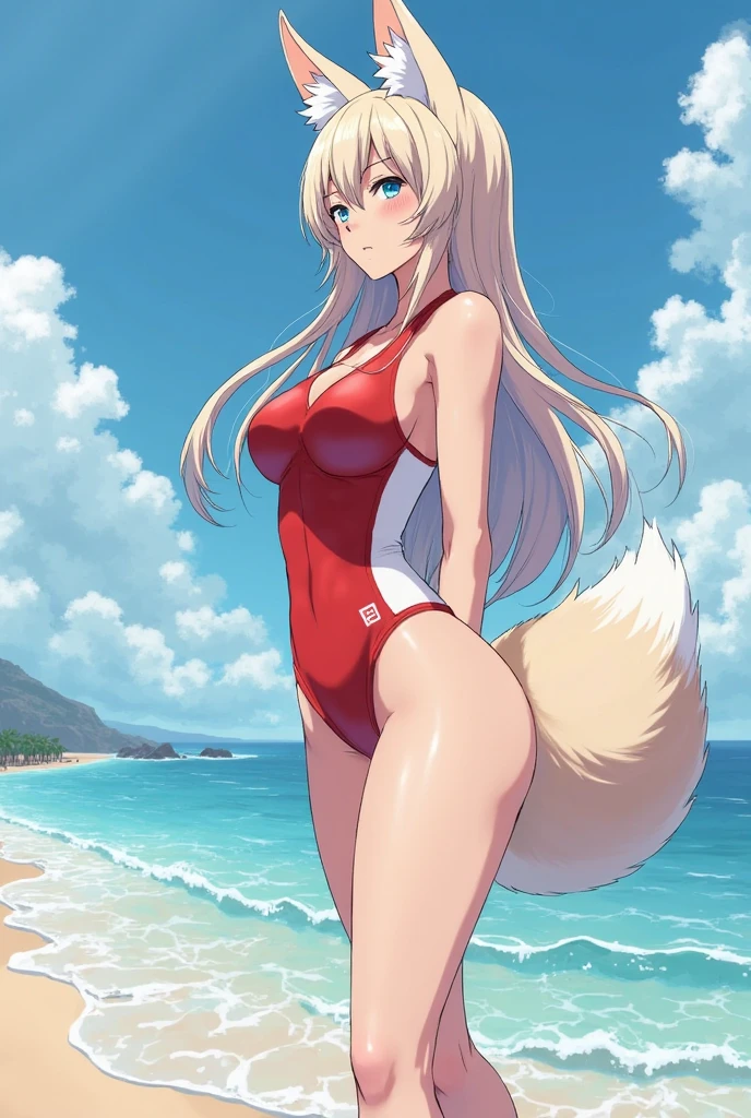((masterpiece), best quality, high quality, professional quality, highly detailed, highres, perfect lighting, natural lighting), (1girl, beautiful, medium breasts, (multicolored hair, brown hair,white hair,silver hair, long hair, high ponytail), perfecteyes eyes), (wearing zebra print, extremelyBeautiful_beautifulclotheswild/Extremely beautiful clothes), on the beach, walking the boardwalk, <lyco:locon_perfecteyes_v1_from_v1_64_32:0.6>
