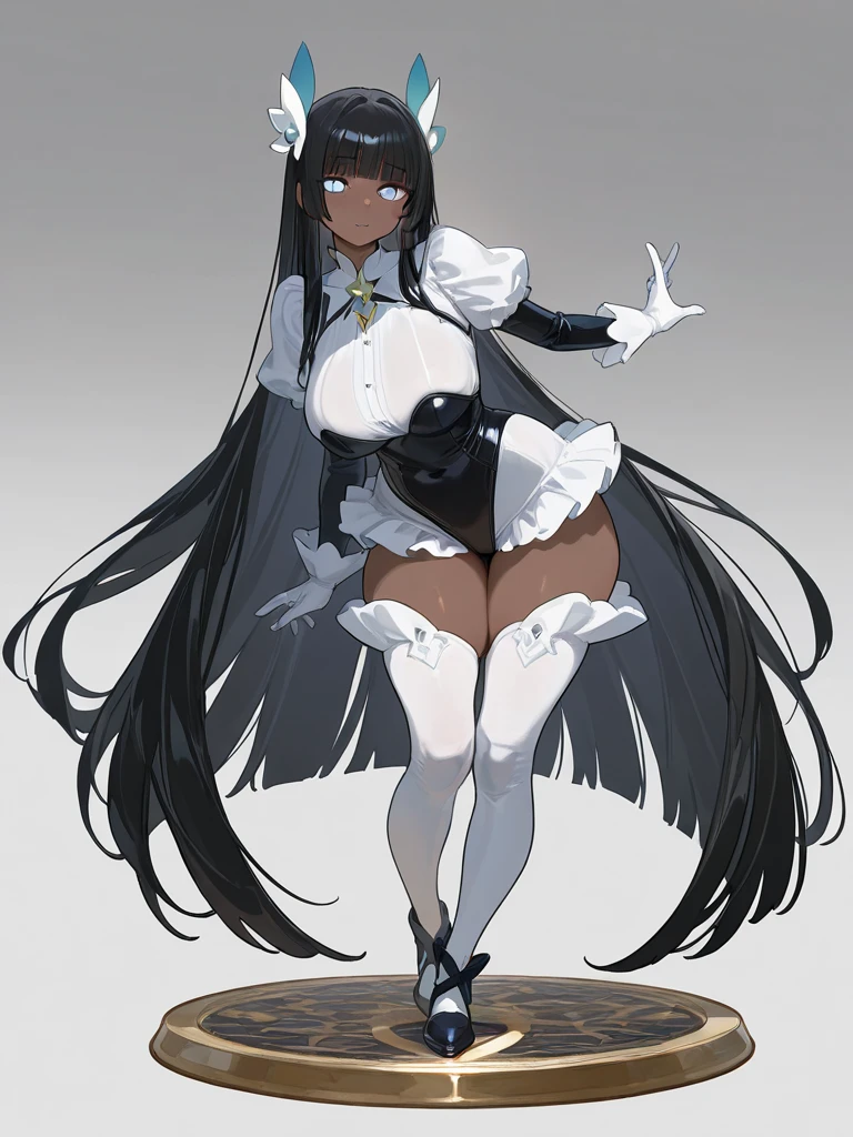 foto de corpo inteiro, todo o corpo , cat ears on the head of a beautiful young woman wearing a short skirt, usando meias preta longas e sueterpreto apertado ,corpo inteiro na foto,floresta a noite varias luzes,belas coxas, coxas lindas belhos olhos escuros detalhados, sueter branco apertado,maio apertado , tight pantyhose, mini saia , ceu limpo a noite com estrelas numa floresta a noite,short curto linda jovem, olhos sedutores feminino.CABELO CURTO PRETO((CABELOS CURTO PRETO))salto alto, em pe, salto alto preto belos sorriso usando salto alto com meias preta longas, sueter branco,belos olhos detalhados,meias pretas longas apertadas, saia curta. salto alto preto, stocking black corpo inteiro a mostra, corpo completo na foto,sexy