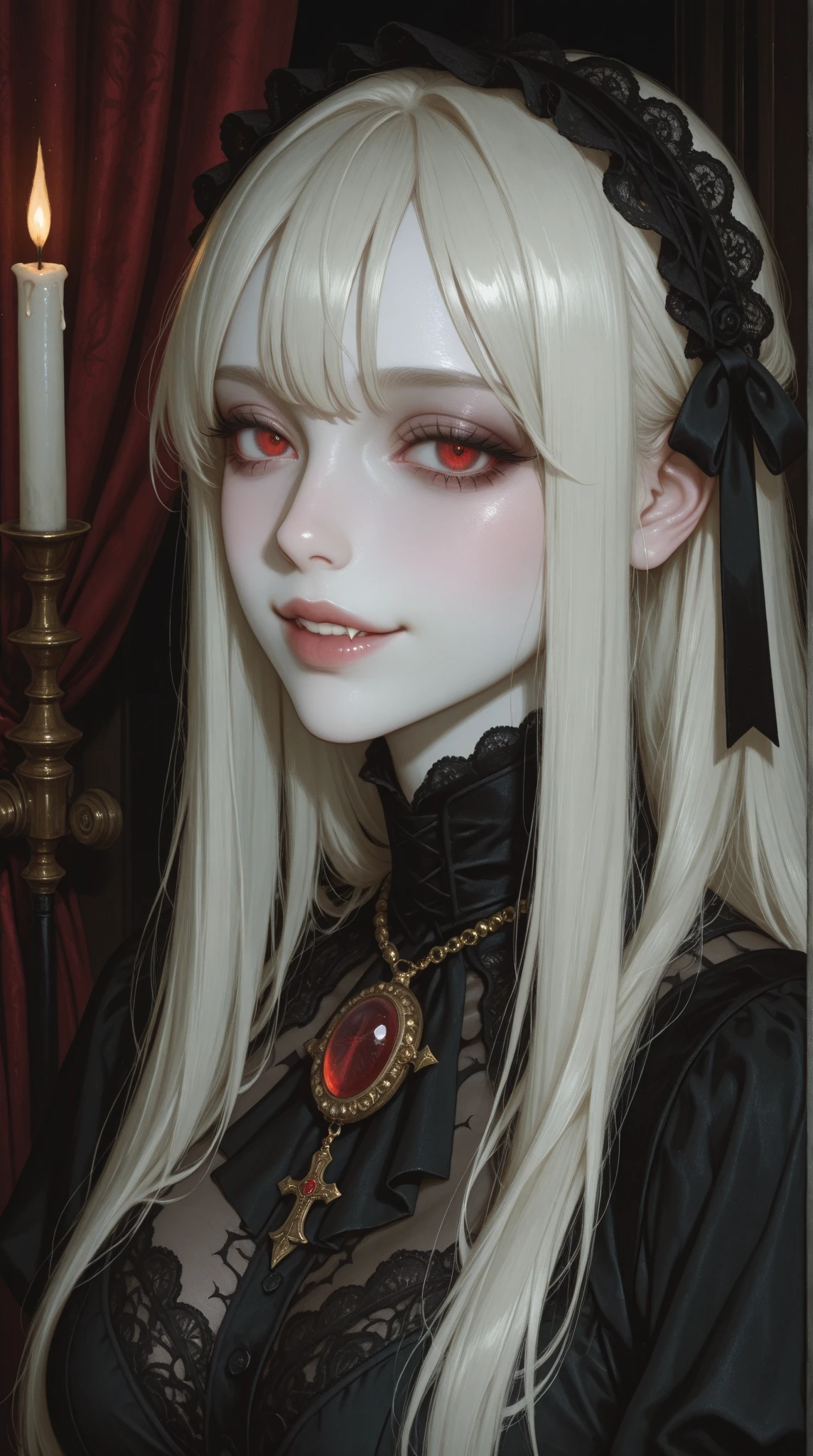 masterpiece, Highest quality, High resolution,(Highest quality,4K,High resolution,masterpiece:1.2),Very detailed,Realistic:1.37,masterpiece, Highest quality, Exquisitely crafted, woman, beautiful, elegant, smile, Blood, iridescent Long Hair, bangs, skirt, shirt, Long sleeve, Frills, shoes, (Red and Black:1.4), flower, spooky, Horror, 頭蓋Bones, Long Hair, Black Hair, Candles, Blood, hair flower, Dead, hair ornaments, Bone, doll, 頭蓋Bone, skeleton, Horror (theme),spooky altar background,Dark fantasy,Red color scheme,Ominous atmosphere,eyeを引く,Storytelling,anatomy,Anime Style,Concept Art,beautiful細部までこだわった顔と (((赤いeye ))),A terrifying ritual ,Satanic Ritual,Premature death,Misconduct,クレイジーなsmile,Scythe Face,Girl Monster, beautiful, Delicate facial features, 鋭いeye, Sharp Fangs, 青White skin, blonde,robot,Cursed Painting, Dark Background, Cinema Lighting, Dramatic Shadows, Gothic style, Gloomy atmosphere, Dark fantasy, One Girl, , Please open your mouth wide, Open your mouth and baring your teeth,Sharp teeth like a beast, Wide lips, very wide mouth, Vermilion cheeks, ,(Bloodしぶき:1.4),Scary smile, smile,Fallen angel design, ねじれたsmile、Bloodまみれの、頭からの出Blood,、Bloodしぶき、,(Bloodしぶき:1.4),Crossbones, 頭蓋Bone,Horror 一人の男の子, Cream colored hair, Gray Hair, Pearly hair, nice boy, Bunny ears, Loose-fitting clothing, Larger clothes, dark red eye, eyeの下のたるみ, dark circles under eye, やみcute, Fluffy hair, Voluminous Hair, skinny, slim, very skinny, Androgynous, cute, spooky, short hair, Horror, Faded colors, White skin, spooky, Unnaturally thin, I&#39;m hungry, eye, eye in background, sharp eye, Long eyelashes, Under the eyelashes, Loose shorts, レースshirt, Frillsshirt, Tie the ribbon&#39;head, Detailed clothing, A loose cardigan, Open cardigan, 滴るBlood, that&#39;terrible, nightmare, Haunted, stitch, patchwork, string, Injury, hell, Injury on arms, self-harm, cut, Black Fingers, factory, Abandoned, A dismembered ghost,Many heads,Many heads,Lots of faces,Multiple faces,Multiple Girls,Frolicking Girl,複数のwoman,tea ,クレイジーなsmile,look up,Face shot,Scythe Face,Girl Monster, slave,beautiful, Detailed portrait, Delicate facial features, 鋭いeye, Sharp Fangs, 青White skin, Thick chain, Dark Background, Cinema Lighting, Dramatic Shadows, Gothic style, Gloomy atmosphere, Dark fantasy, One Girl, , Please open your mouth wide, Open your mouth and baring your teeth,Sharp teeth like a beast, Wide lips, very wide mouth, Vermilion cheeks, ,(Bloodしぶき:1.6),Scary face, Laughter　Witch design, ねじれたsmile、Bloodまみれの、頭からの出Blood,,、Bloodしぶき、,(Bloodしぶき:1.6),Crossbones, 頭蓋Bone,　, Horrorスタイル, ((Fantasy Witch Costume)), ((Flowing white hair)), ,(Bloodしぶき:1.6),womanの曲線, Large Breasts, Thick thighs, Sexy flat stomach, Perfect hands, Perfect anime face, ((dark lolita dress)), Are standing, ((邪悪なsmile)), ,(Bloodしぶき:1.6),Victorian cities, gaslight, Steam circulates, Moonlight Illumination, night lighting, A sky filled with stars and galaxies,disaster々new devil horns,,(Bloodしぶき:1.6),アニメゾンビWitch design, ねじれたsmile、Bloodまみれの、頭からの出Blood,,、Bloodしぶき、,(Bloodしぶき:1.6),Crossbones, 頭蓋Bone,,Photo Background,Wide Shot,Scythe Face,Girl Monster, slave,beautiful, Detailed portrait, Delicate facial features, 鋭いeye, Sharp Fangs, 青White skin, Thick chain, Dark Background, Cinema Lighting, Dramatic Shadows, Gothic style, Gloomy atmosphere, Dark fantasy, One Girl, , Please open your mouth wide, Open your mouth and baring your teeth,Sharp teeth like a beast, Wide lips, very wide mouth, Vermilion cheeks, ,(Bloodしぶき:1.6),Scary face, Laughter　Witch design, ねじれたsmile、Bloodまみれの、頭からの出Blood,,、Bloodしぶき、,(Bloodしぶき:1.6),Crossbones, 頭蓋Bone,　, Horrorスタイル,
