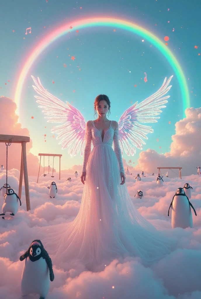Absurd , High resolution, Super detailed, (One girl:1.3), break, Fantastic dresses, hat, break, Light Persona, Dark person, Mind control, fractal, whole body, Sealing, Artistic Background, Blue luminescence, Geometric, organic, bless, agreement, Sublime, Majestic, Noble, expand, solvable, anti-gravity, antimatter, A guardian angel, holy, sacred, spiritual, Dignified, Red bioluminescence, flower, Holographic Wing, magic cirlcle, Photon, butterfly, scale, Milky Way, Beark,