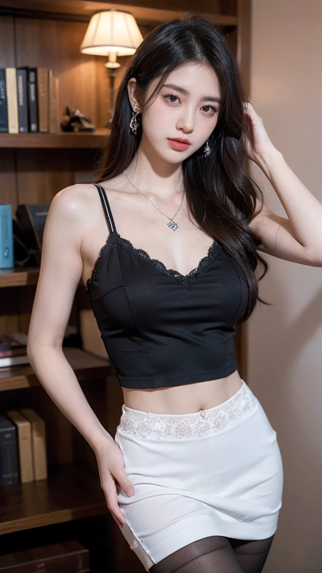 Dark brown hair、Light brown eyes、Japanese actress、 Lady、I am about 40 years old...、(Intricate details:1.2)、(Which is the top???:1.4)、 (Ultra-high resolution:1.2)、Ultra-high resolution、(Finely tuned)、(Detailed facial features)、Hmph、8K resolution、D cup size breasts、Long Hair、fashionable, Very detailedな, Very detailed, Realistic, Hourglass Shaped Body, Obscene pose、Press your butt against the wall、Chanel clothes、Crop top、Wide leg pants、Chain bag、Street Snap、Obscene pose、Please raise your mouth a little、Please lift your chin a little、Expressions of sadness、Leaning against a wall、Weaknesses、With your back against the wall、