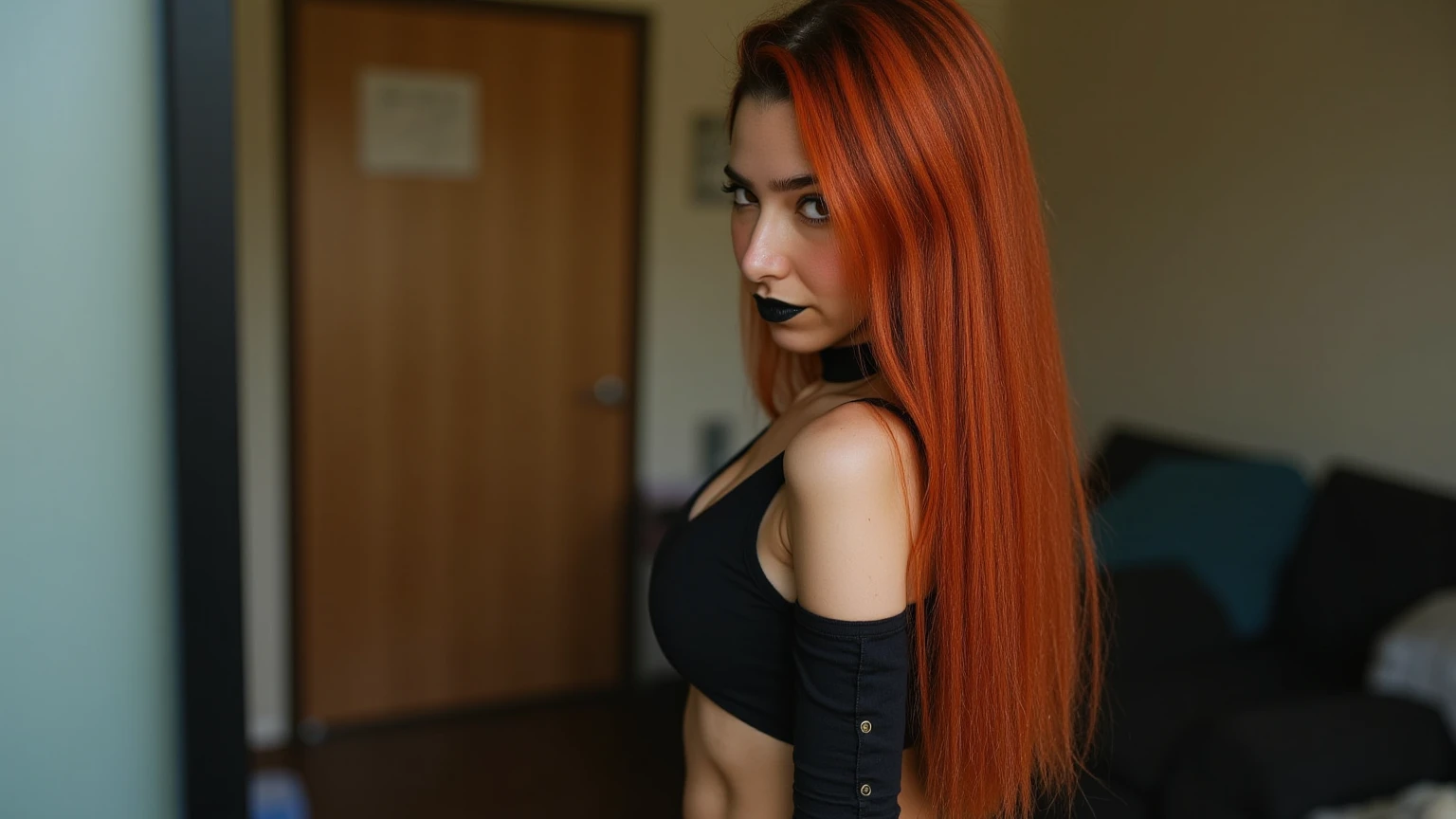red hair