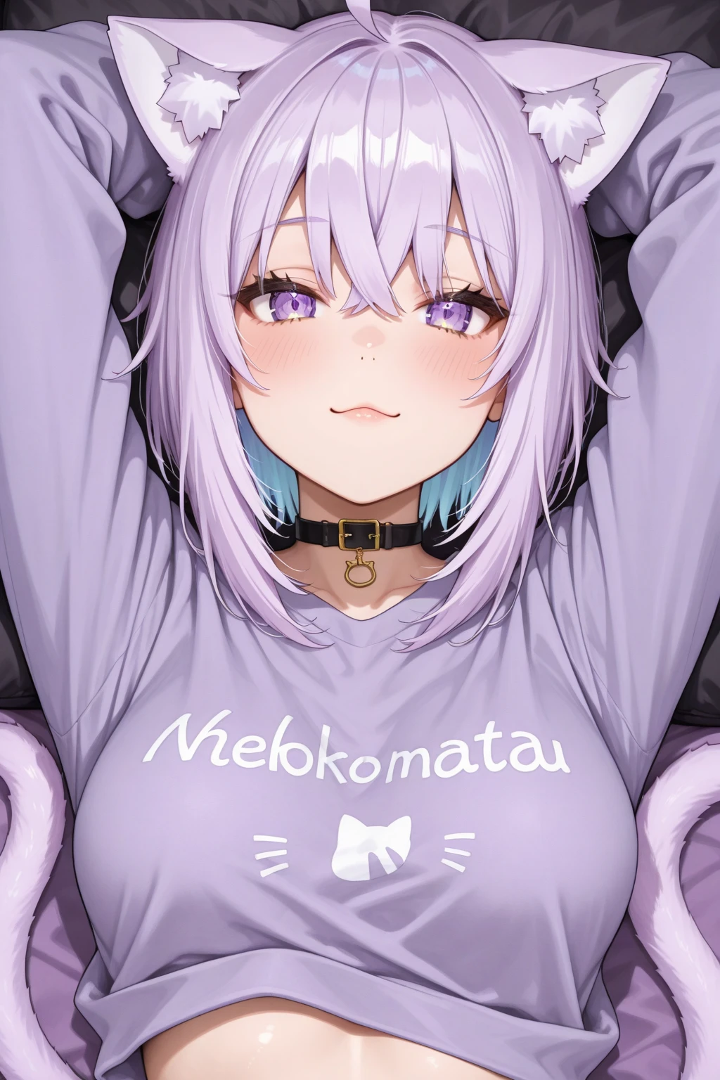 Big Tits　Cat ear　Embarrassed　Blushing