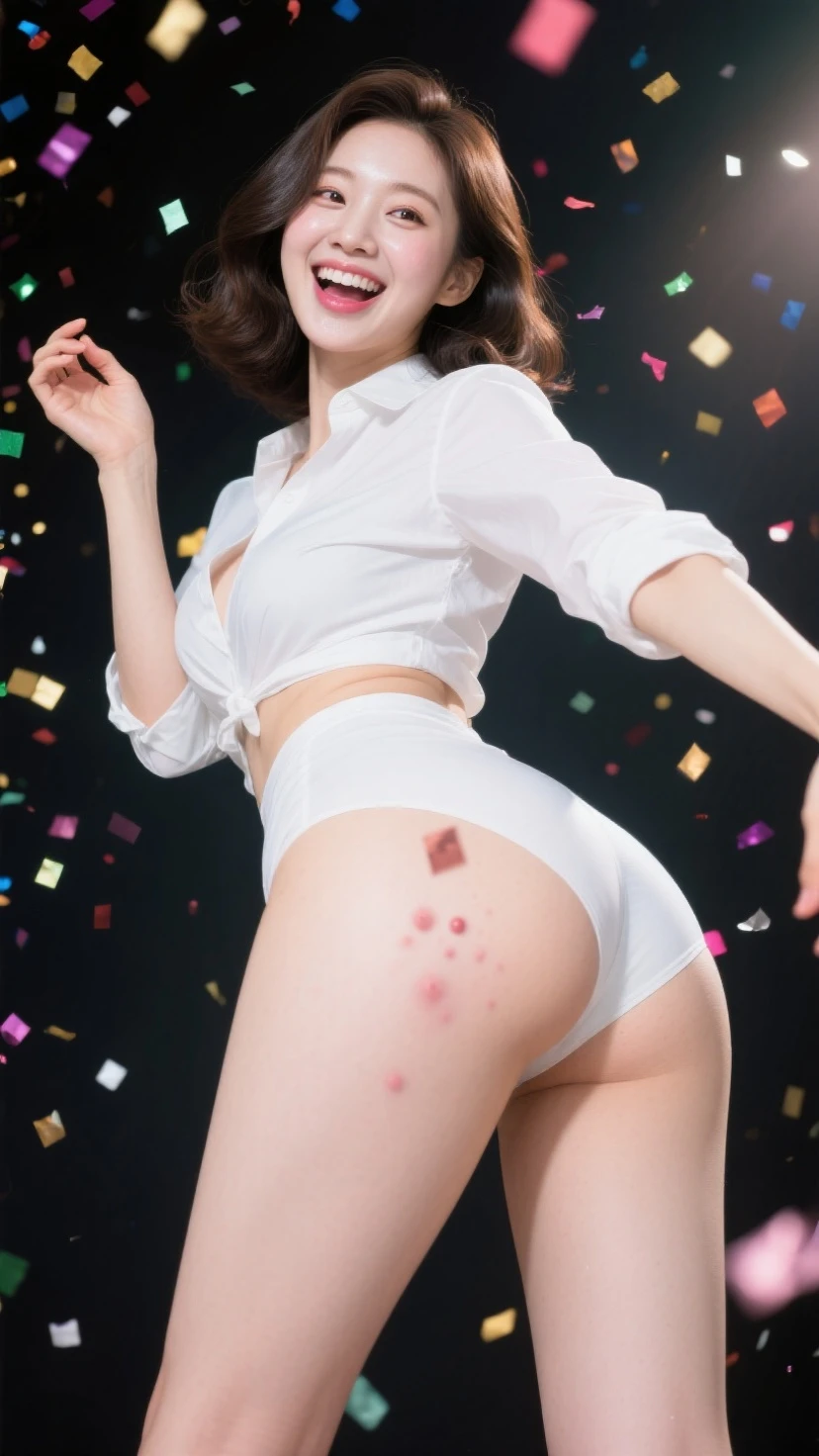 light particles,((((fart)))),naked woman