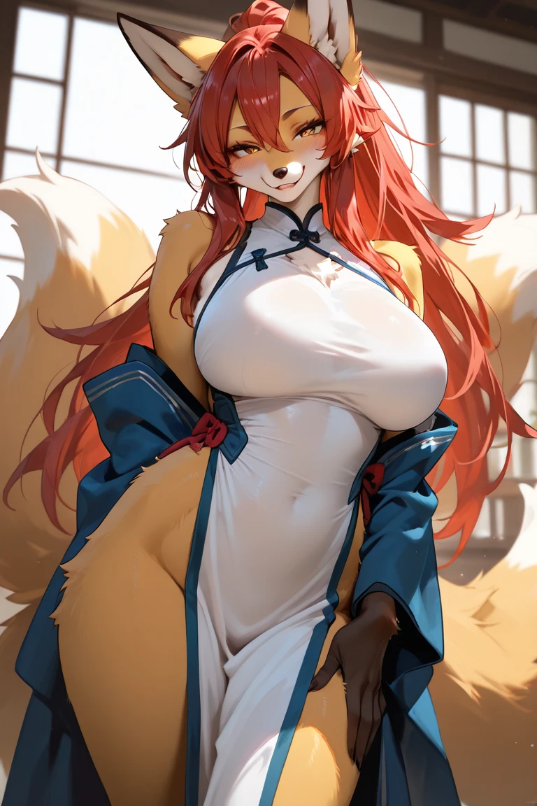 arafed female figure with face freckles commission for high res,wlop rossdraws, feminine, epic angle and pose,deviantart artstation cgscosiety, oc commission, nsfw version,1girl, solo, blue eyes,orange hair, light smile,slim,thicc ,giant breasts, moist, wet, (masterpiece), best quality, expressive eyes, perfect face,(female:1.5),photorealistic,look at viewer,detailed hair,seductive, extremely detailed skin textures,mature female, low angle , nami from one piece wearing boa hancocks clothes