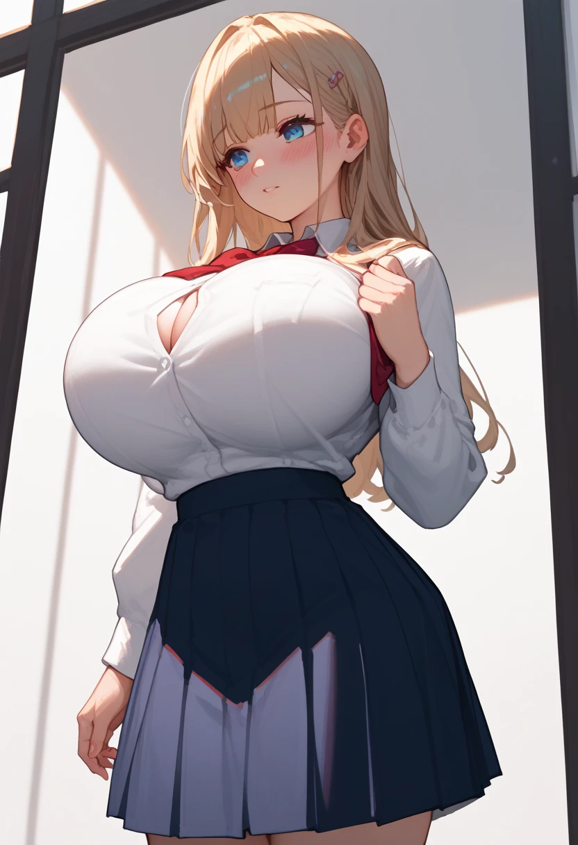 masterpiece:1.4,best-quality,Super Detail,Very Delicate and Beautiful, (( nsfw, Sex Lessons, beautiful teacher, slut, bitch, pervert, lewd, whore, harlot, indecent )), very gigantic breasts, cleavage, very slender