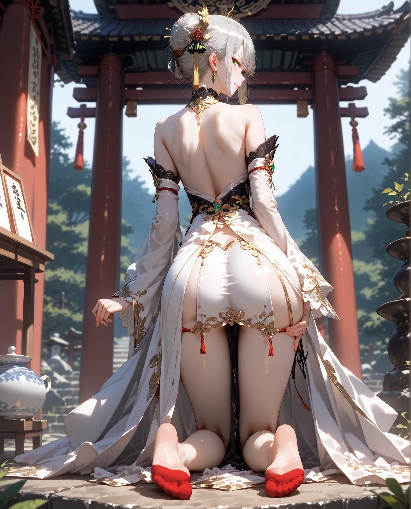 best qualtiy,tmasterpiece,超高分辨率,(realisticlying:1.4),1girll,Raised sexy,chinaware,Kpop ido,extremely large bosom,chest baring,Faintly transparent clothes,full bodyesbian,perfect bodies,lecherous,Stick out your tongue,Long legs, big breasts beautiful, tmasterpiece, Best quality at best, very vey very detailed face, Perfect litthing, 👍独奏, plain face, Pubic hair shows through,Sit with your legs apart,perfect figure beautiful woman,perfectly proportions