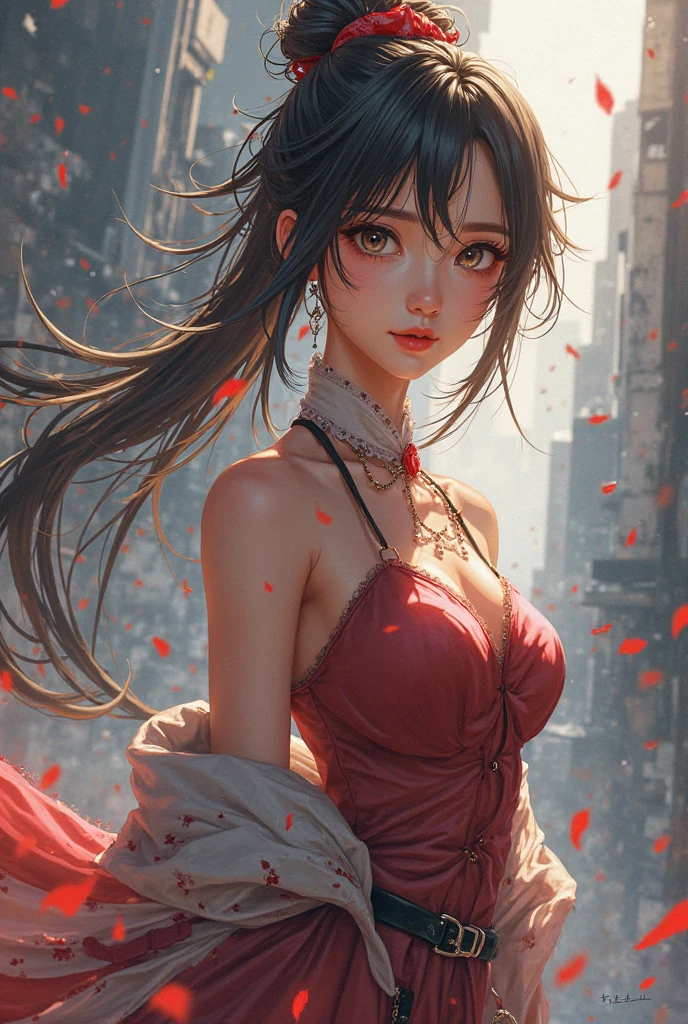 (8K, Highest quality, masterpiece: 1.4), Very detailed, Highest quality, one piece, Boa Hancock