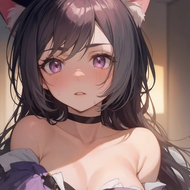 Sexy and chichona anime cat woman