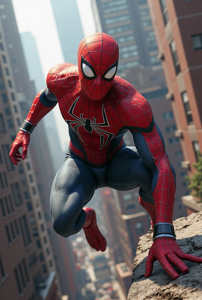 Original striking sharp spiderman and 4k