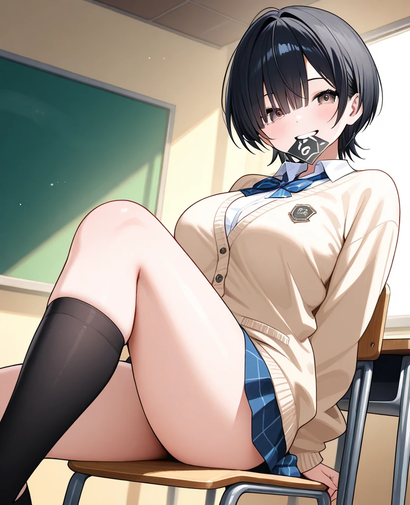Pee、A duo consisting of a 33-year-old female teacher and a 10-year-old girl、Be surrounded by crowds、Standing with legs spread、The woman looks frightened by fear、Lace Underwear、Nipples、classroom、Putting a guy's penis in her mouth、自分でPee、Wet underwear