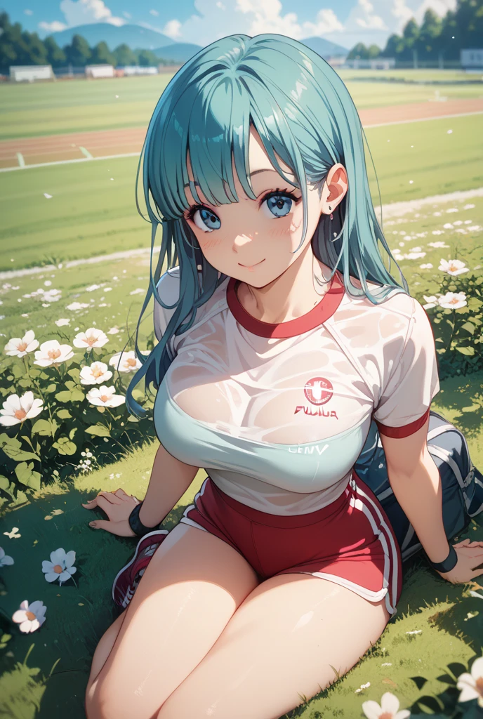 lum invader, detailed, anime, (torn nurse uniform: 1.2), masterpiece, best quality, open mouth, fang, ultra-detailed, yellow eyes, Pretty eyes, Detailed face, Pretty girl, Big chest, Blushing, (Wet: 1.2), breasts, areola slip, (missionary position:1.2), (nipple: 1.2), (on a soccer field full of people: 1.2), (heart shaped pupils: 1.5)