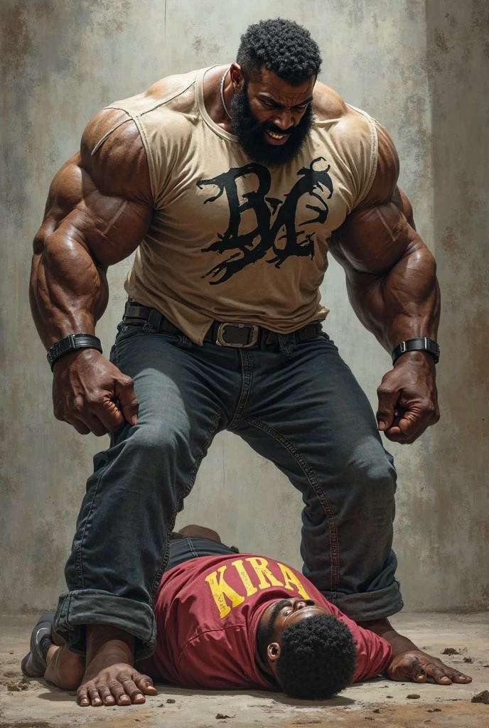 there is a man with dreadlocks posing for a picture, muscular thighs, exaggerated physique, exaggerated muscle physique, strong legs, large muscles, massive muscles, very beautiful. big muscles, extreme muscles, muscular legs, exaggeratedly large physique, posing and flexing, big muscles, huge muscles, tall and muscular, muscled, bodybuilder physique, strong and imposing