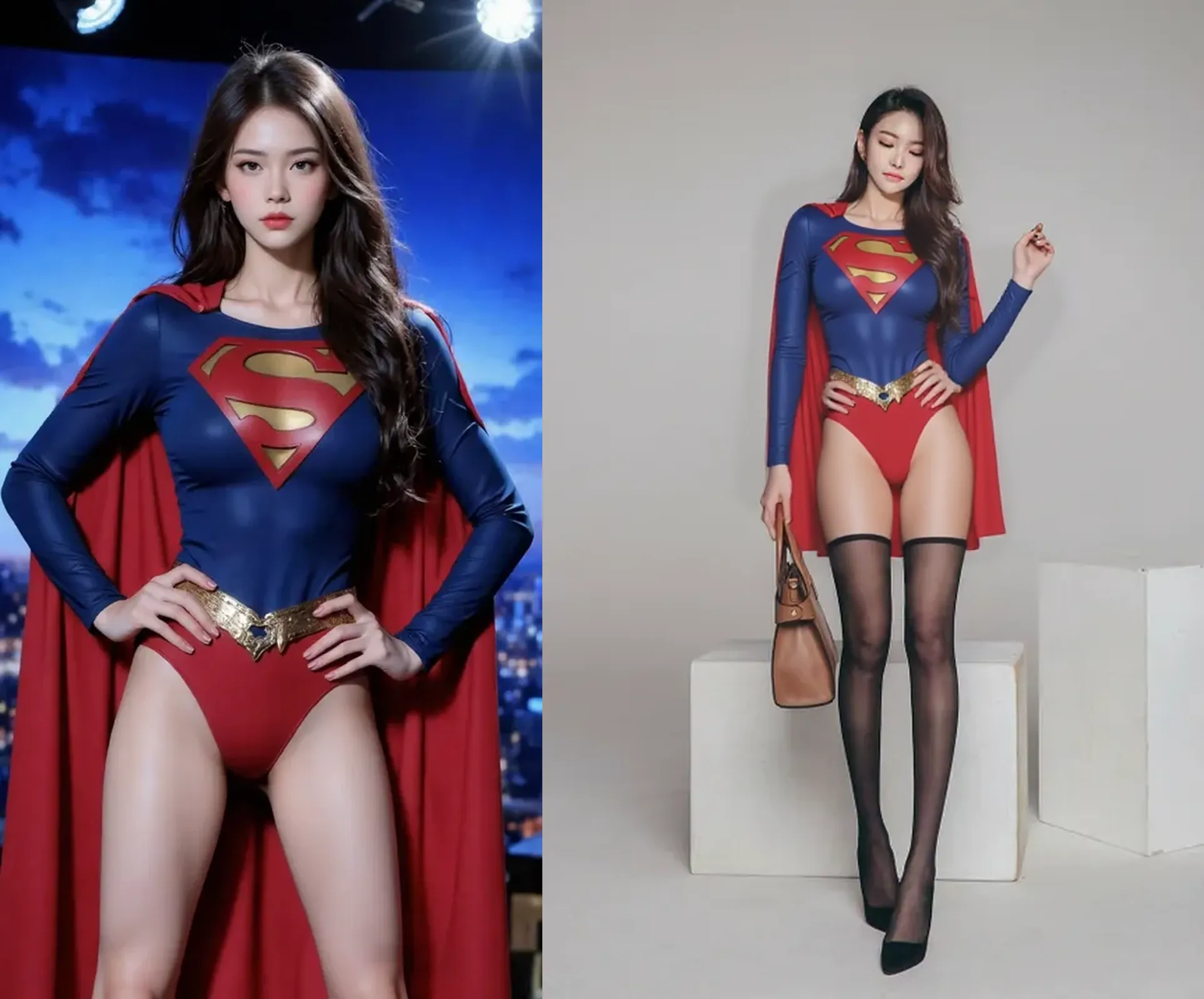 Chinese Princess,Platinum lace underwear is almost transparent,see-through clothing,Transparent underwear,almost naked, Huge breasts,Long-legged girl, Wear metallic white boots, Pink white long cloak