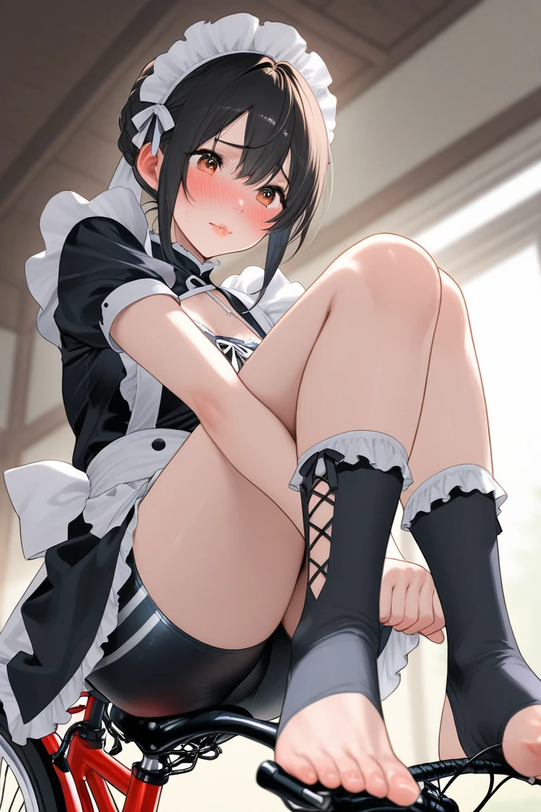 32k:1.5, highres, ultra detailed、Reverse bunny girl costume with delicate embroidery、best quality,、high quality,masterpiece,detailed, high resolution、、best quality,、high quality,masterpiece,detailed, high resolution,、((wide shot:1.5))、、、-nsfw:1.5,1girl、sister、woman、 ,nude、Highly detailed illustration, super cute and beautiful lady,long sleeves, detached collar, breasts out, navel, (no panties:1.3), (pasties, maebari:1.1), (reverse bunnysuit:1.3), show off stomach,((((small titis)))), , beautiful blush((((ecstatic))))smlie face and eyes, beautiful shoulder length bob ((black:1.2)) braid hair, ((((cafe room)))),(((Boldly m legs, spread legs:1.4))),,sitting table,cum、( (shot ass:1.5)))、Semen overflows from the corners of the mouth