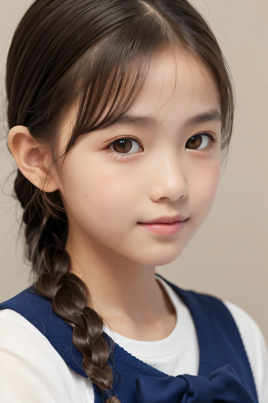 Are standing、 On The Side Of The Street、Japanese、60mm Portrait、Color Photo Portrait 4k、Soft Portrait Shot 8k、(10-year-old girl:1.3)、(8k、RAW Photos、highest quality、masterpiece:1.2)、(Realistic、Realistic:1.37)、Very detailed、Slim body、Troubled face、
1 girl、cute、alone、Beautifully detailed skies、Are standing、(Mouth closed)、A cup breasts、Professional Lighting、Sony A7R4、Zesse 50mm F1.8、
、Beautiful eyes in every detail、ponytail,Young少女、Primary school students、10-year-old girl、Small face、Clean eyes、(one piece:1.3),Young、Lori、Young Girl、Lori、、