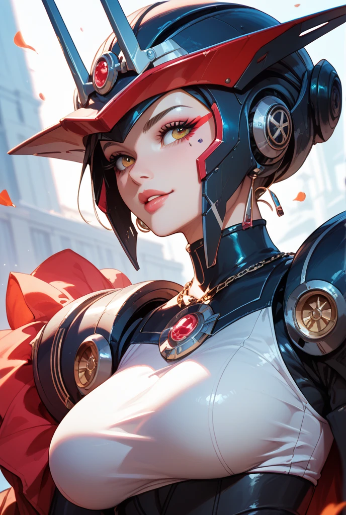 robot woman in a pretty dress, anime
score_8_up <lora:Transformers G1 Boxart-000022:1>