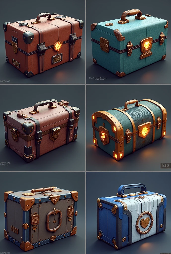 old　　Western　suitcase